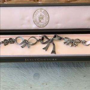 Juicy Couture bow bracelet NWOT